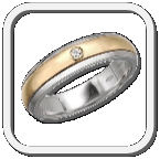 immagine fede nuziale in oro bianco e giallo con diamante, immagine anello in oro bianco e giallo con diamante, immagine fedi nuziali